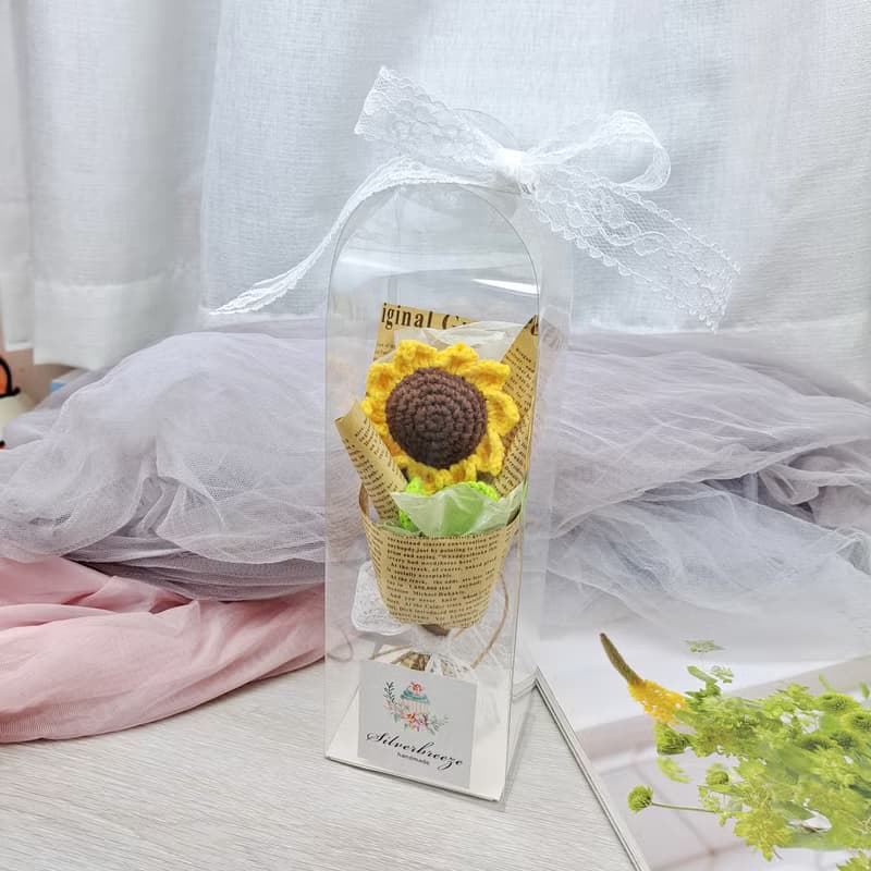 向日葵迷你花束禮盒 生日禮物 情人節 母親節 送閨蜜 CRF-035A