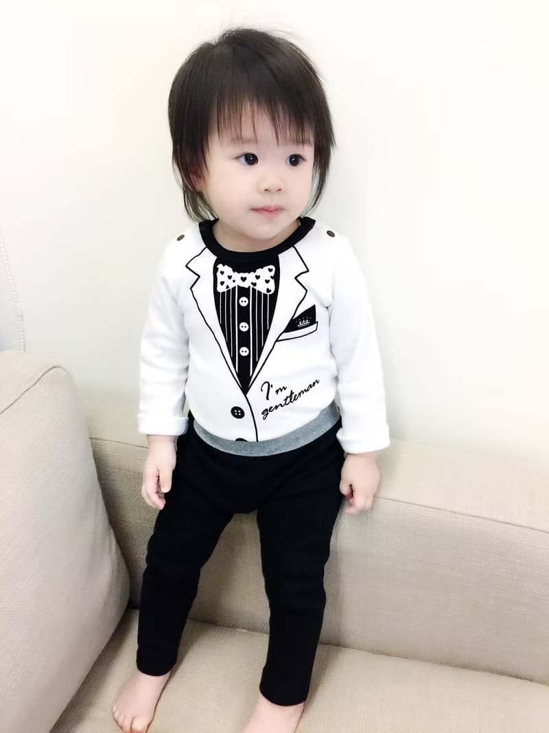 PUREST 小紳士全副武裝 白西裝 寶寶彌月 嬰兒 新生兒 豪華禮盒組