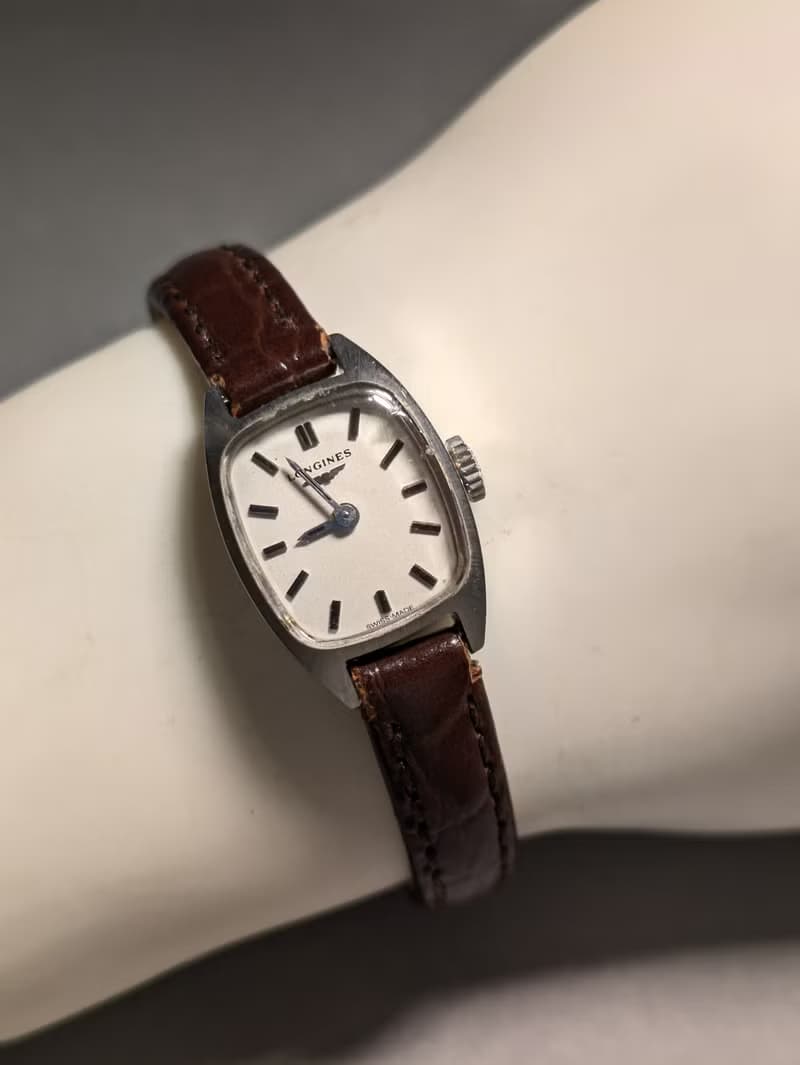 古董浪琴longines女仕錶 機械上鍊機芯