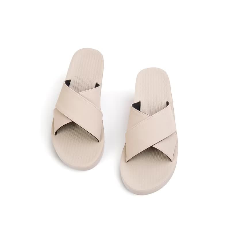 indosole CROSS 環保拖鞋 海鹽白 女