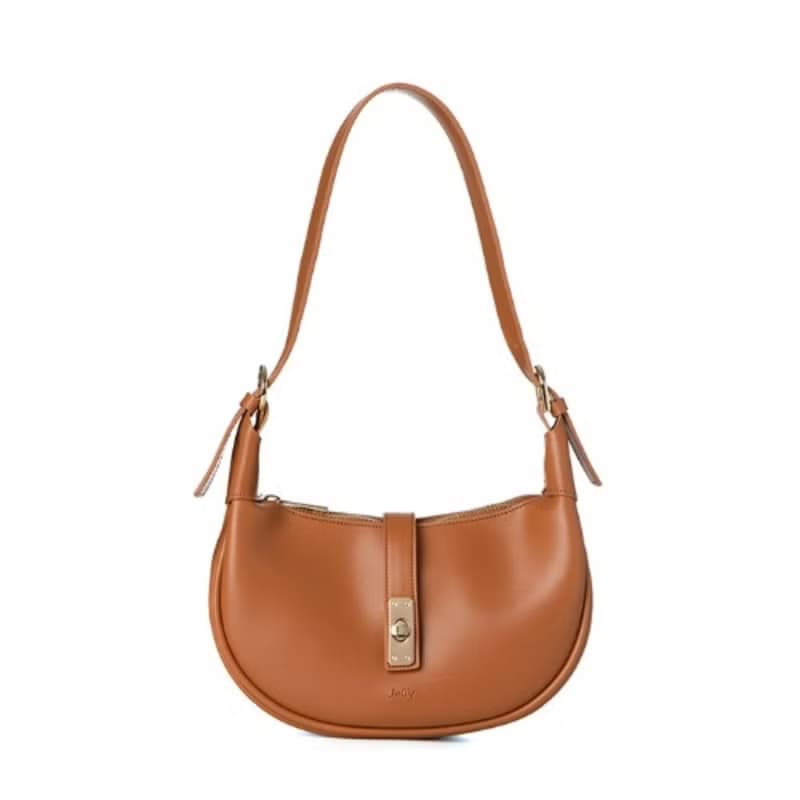 韓國JUDY BAG | 棕色 | 牛角包袋 |側背包 斜孭袋