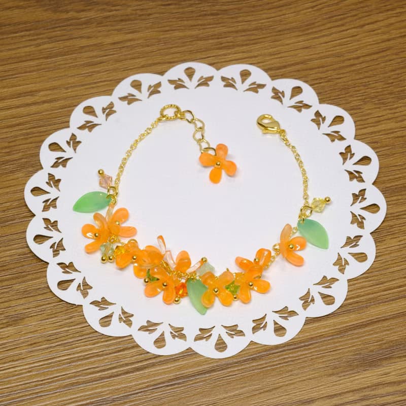 桂花手鍊【月中花】