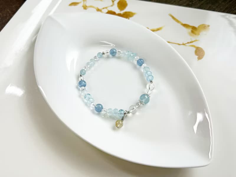 海水藍寶 螢石 白水晶 鈦晶 增加創意 增強溝通能力可增加說服力