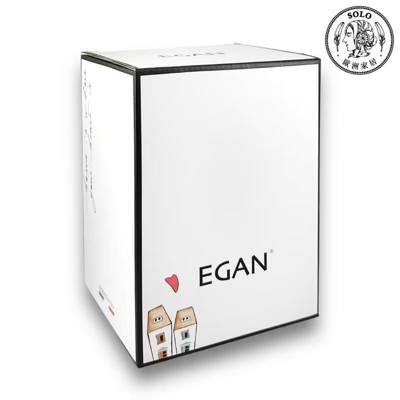 義大利EGAN- 歐式小屋系列 17CM 花器 餐具桶 工具筒 紅色