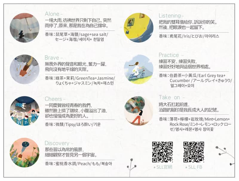 【躍向未知】SLL固體香水 / 關鍵字-Brave /香味:綠茶+茉莉