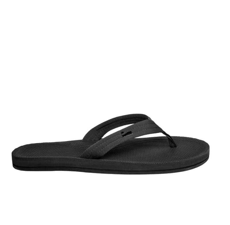 【春夏新品】indosole 環保拖鞋 Easy Living  墨碳黑 男