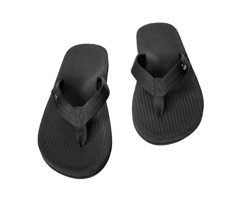 【春夏新品】indosole 環保拖鞋 Easy Living  墨碳黑 男