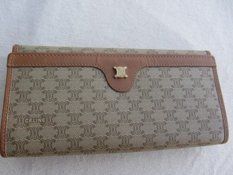 輝煌年代 OLD ERA _早期二手老包義大利製CELINE長皮夾#1
