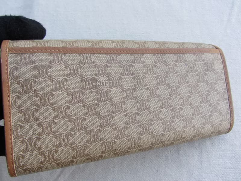 輝煌年代 OLD ERA _早期二手老包義大利製CELINE長皮夾#1