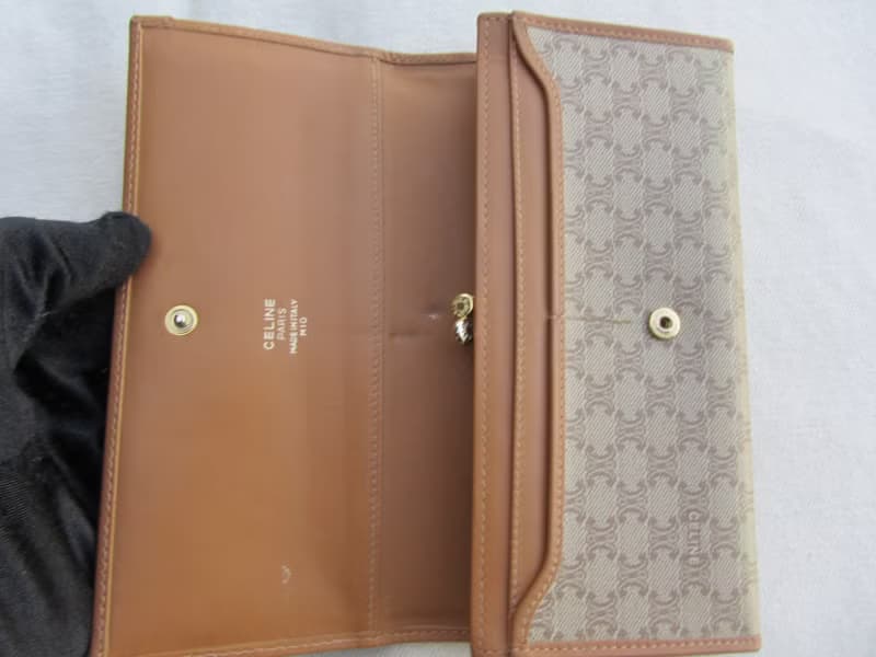 輝煌年代 OLD ERA _早期二手老包義大利製CELINE長皮夾#1