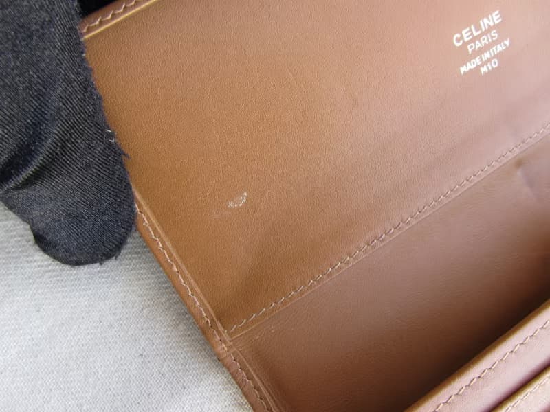 輝煌年代 OLD ERA _早期二手老包義大利製CELINE長皮夾#1