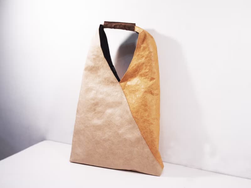 超輕防水 Tyvek 卡其色系 三角形包 單肩包 手提包 手提袋 托特包