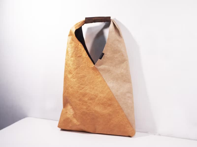 超輕防水 Tyvek 卡其色系 三角形包 單肩包 手提包 手提袋 托特包