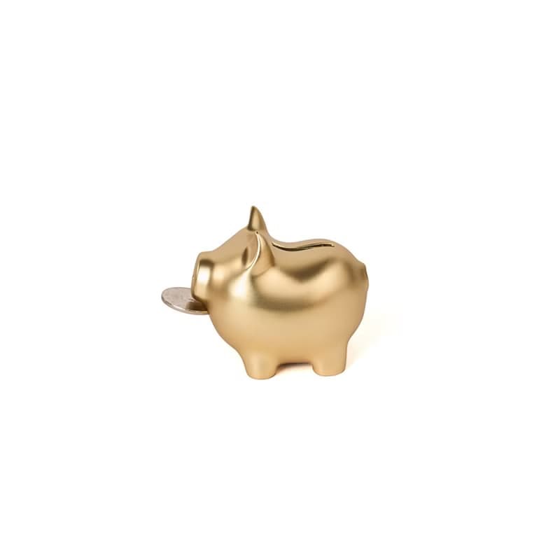 GOLDENPIG | 招財金豬 大豬小豬落御盤 霧金