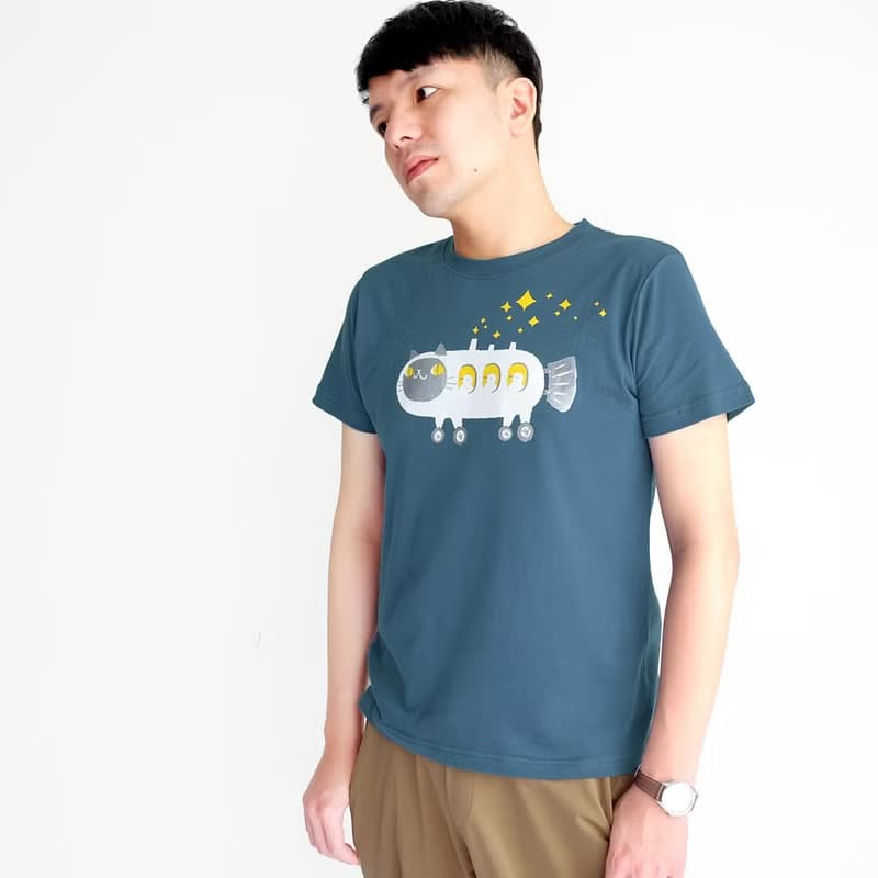 夢遊號-中性tshirt 純棉 台灣製