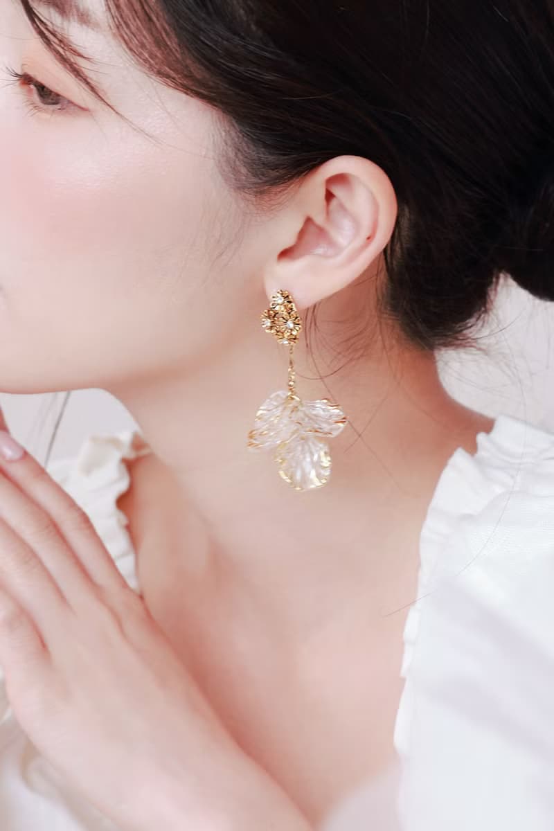 COR-DATE / 花語 / 花束飄逸耳環