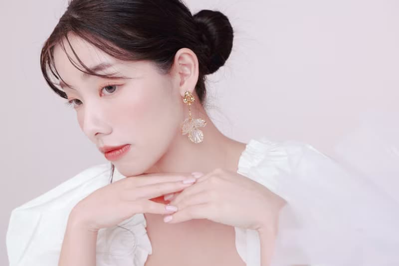 COR-DATE / 花語 / 花束飄逸耳環