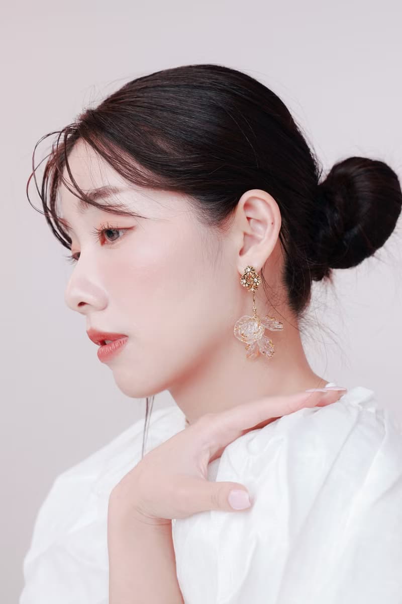 COR-DATE / 花語 / 花束飄逸耳環