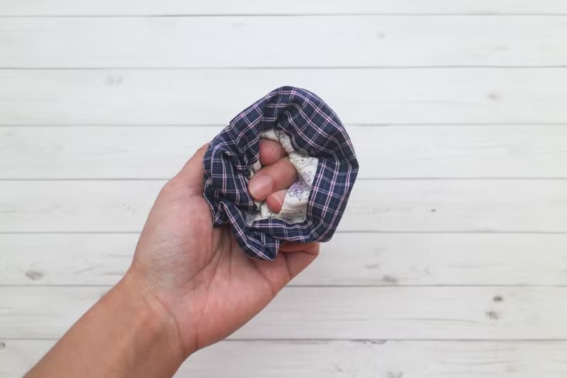 瑰麗學園 - 大腸圈 髮圈 髮束 雙面使用 手作拼布設計