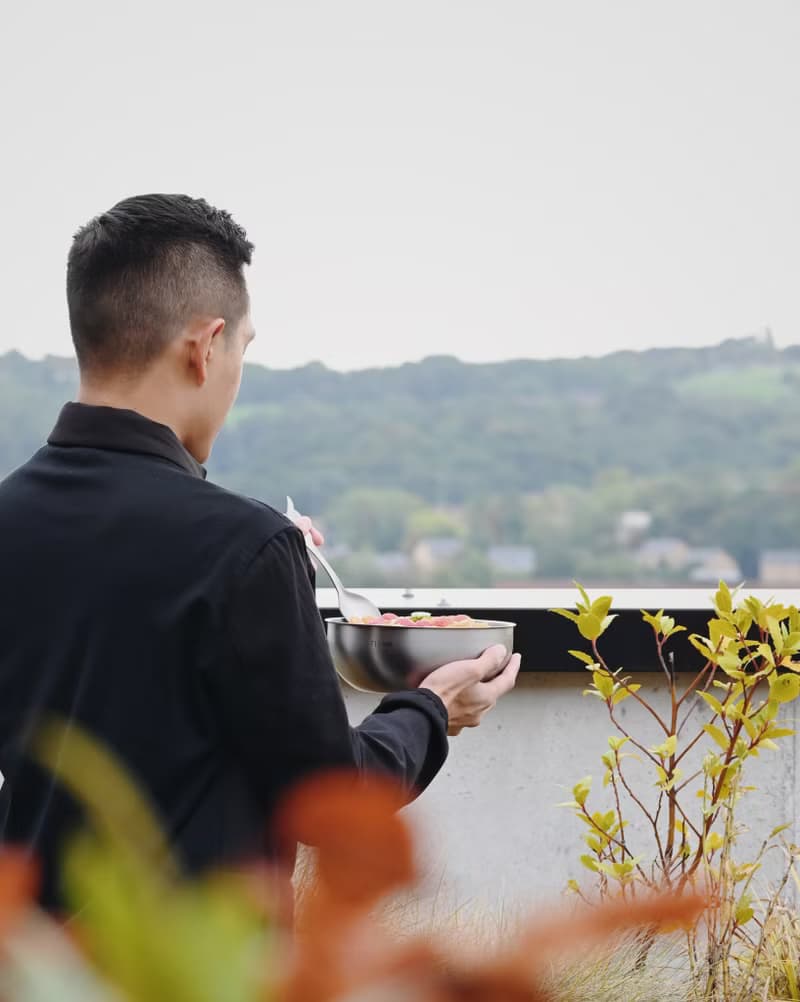 【惜物特惠-福利品】純鈦1500ml 雙層大湯碗 (大容量/保溫保冰)