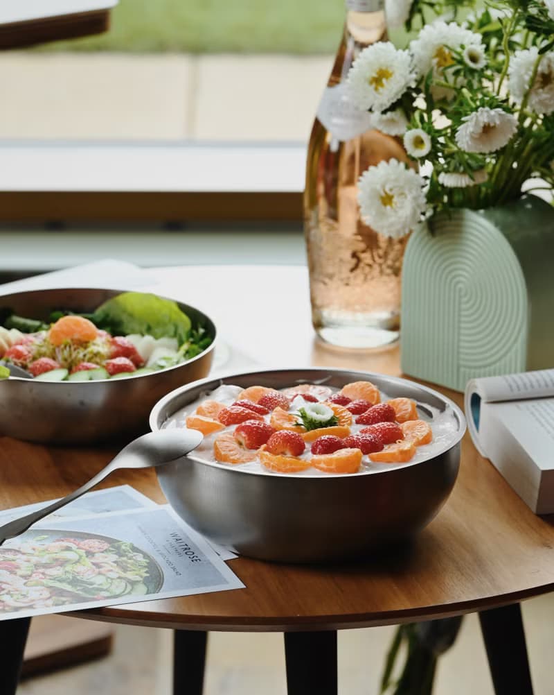 【惜物特惠-福利品】純鈦1500ml 雙層大湯碗 (大容量/保溫保冰)