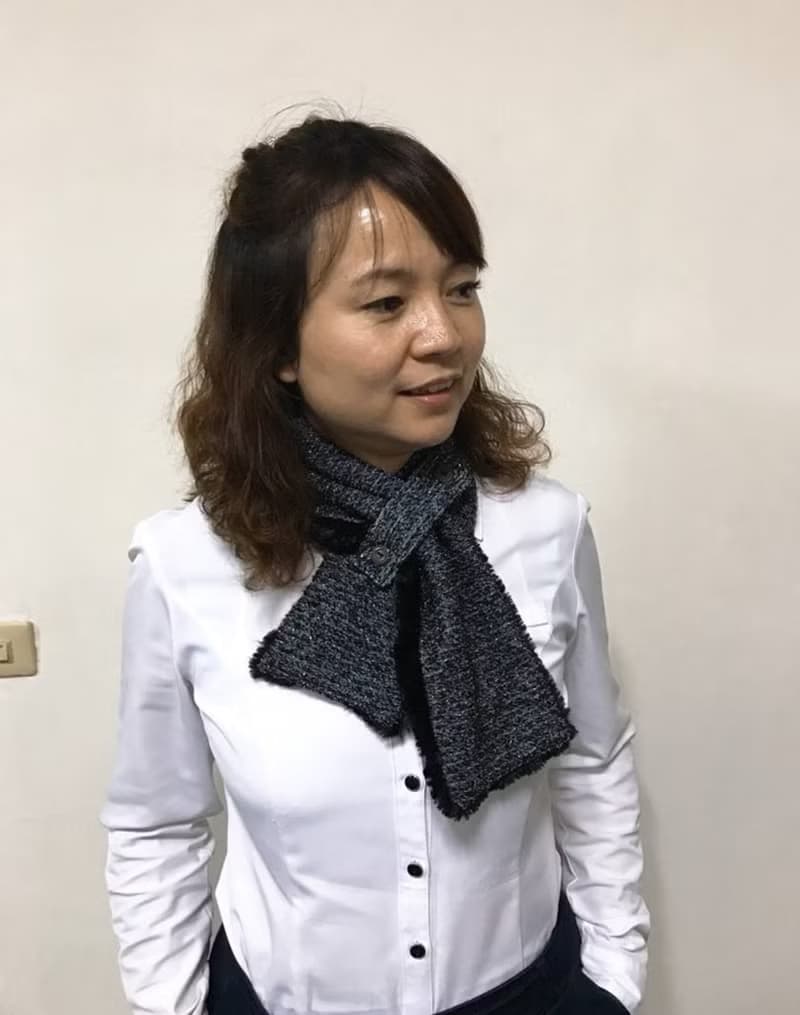 可調式短圍巾.scarf 保暖圍脖 雙面雙色 大人.小孩均適用
