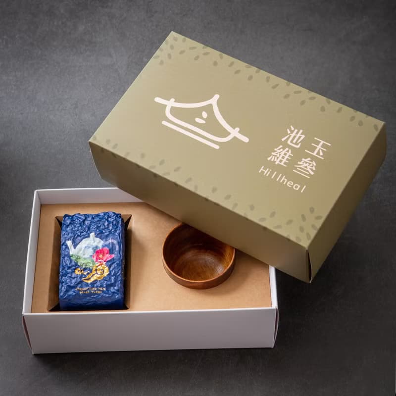 雲杉品茗套組【衫林溪高山茶/品茗漆杯】