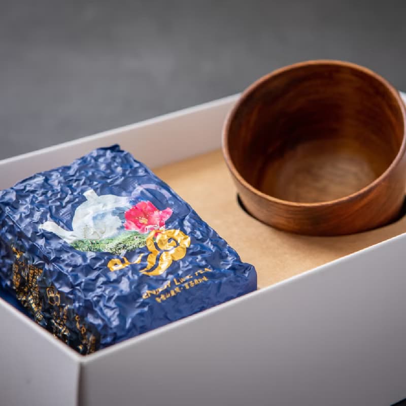 雲杉品茗套組【衫林溪高山茶/品茗漆杯】