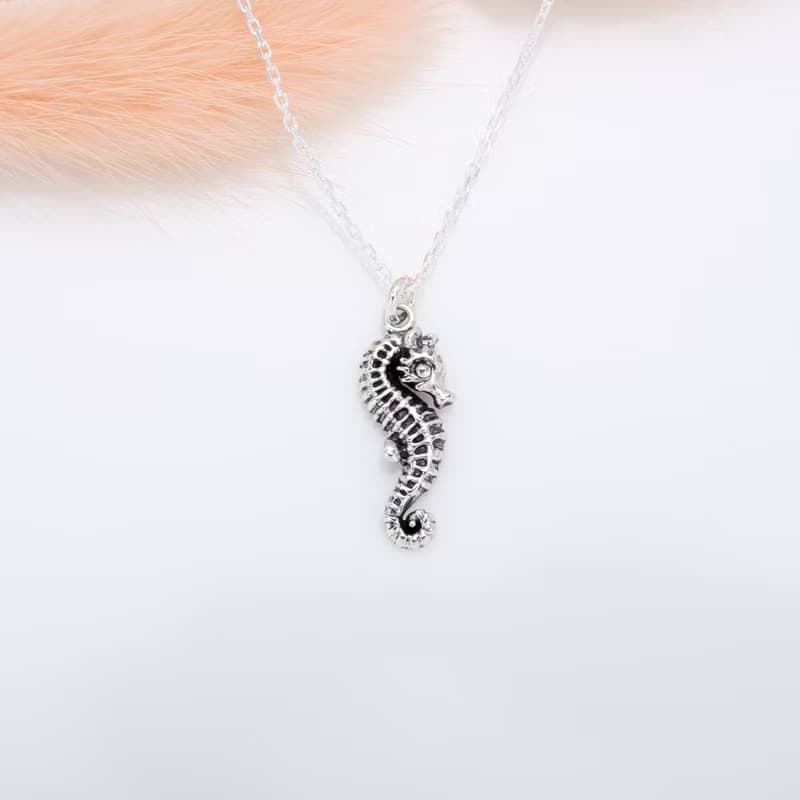 【Angel & Me】海馬 先生的父愛 s925 純銀項鍊 生日 情人節禮物