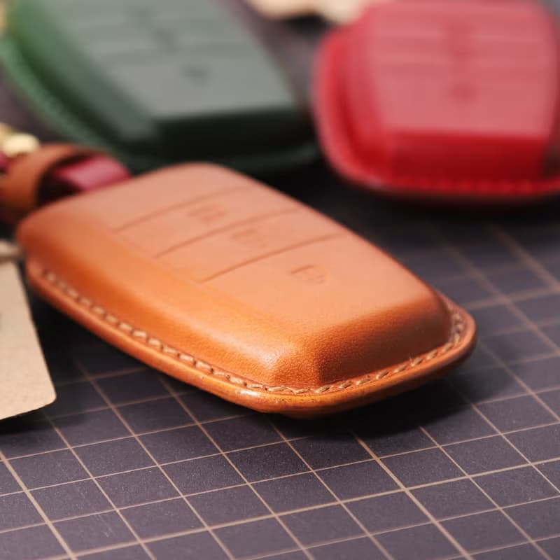 【瘋匠訂制】全手工鑰匙套義大利進口植鞣牛皮For Kia Motors起亞