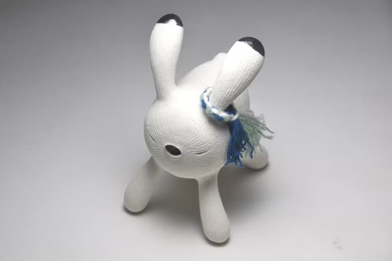 卯兔年限定陶瓷藝品茶寵擺飾 跑跑running兔 卓銘順2023卯兔系列