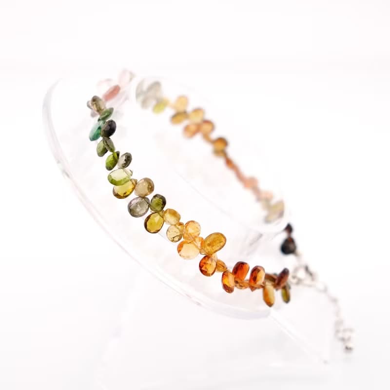 寶麗金珠寶-天然彩色碧璽手鍊