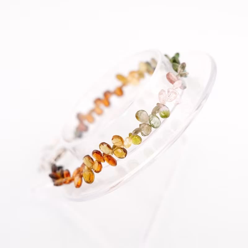 寶麗金珠寶-天然彩色碧璽手鍊