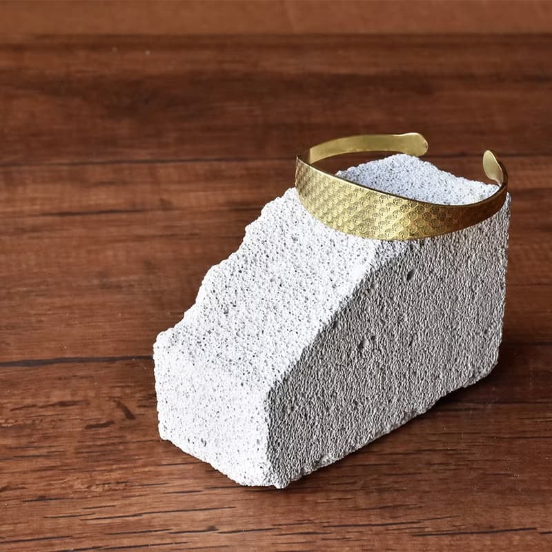 黃銅鍛敲復古手鐲