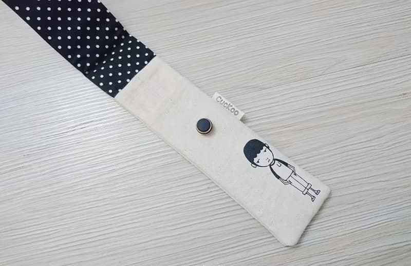 環保餐具收納袋 筷子袋 組合筷專用 雙層筷袋 囝仔