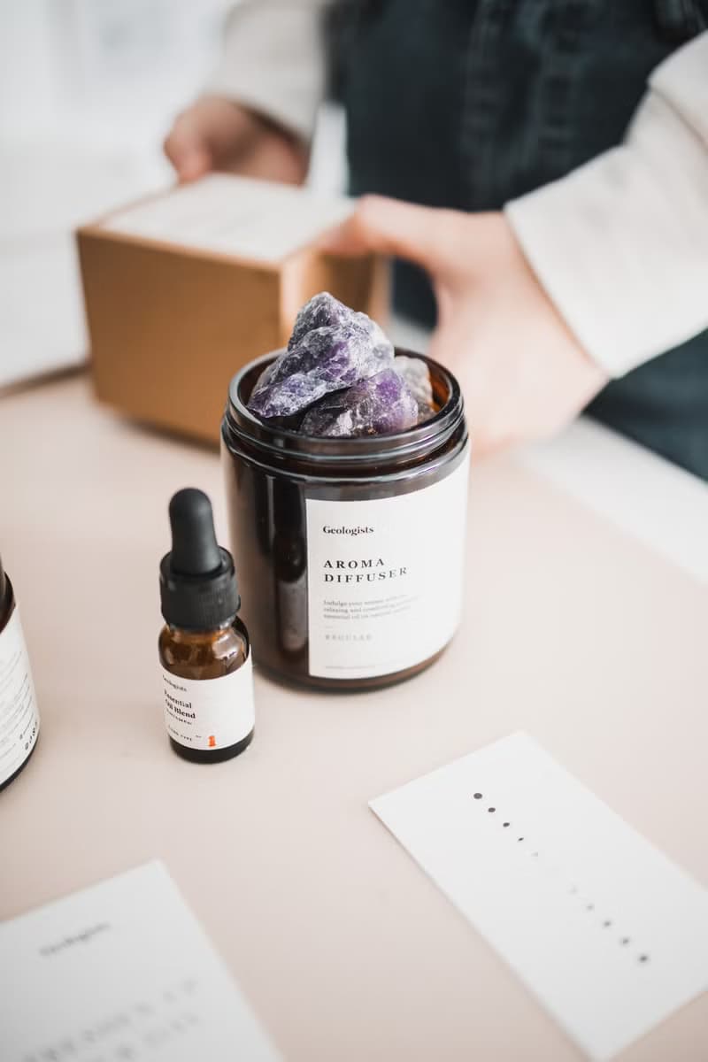 紫水晶 水晶擴香器  | 開運小物