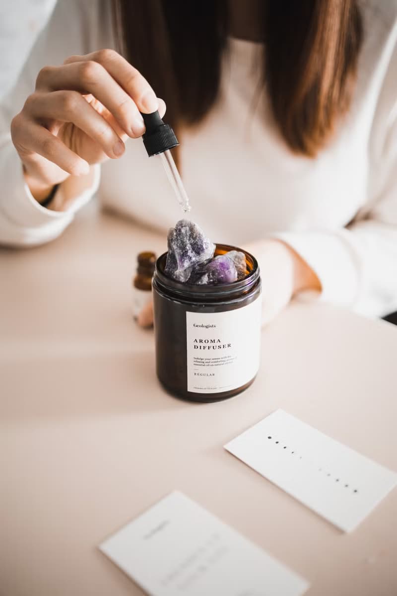 紫水晶 水晶擴香器  | 開運小物