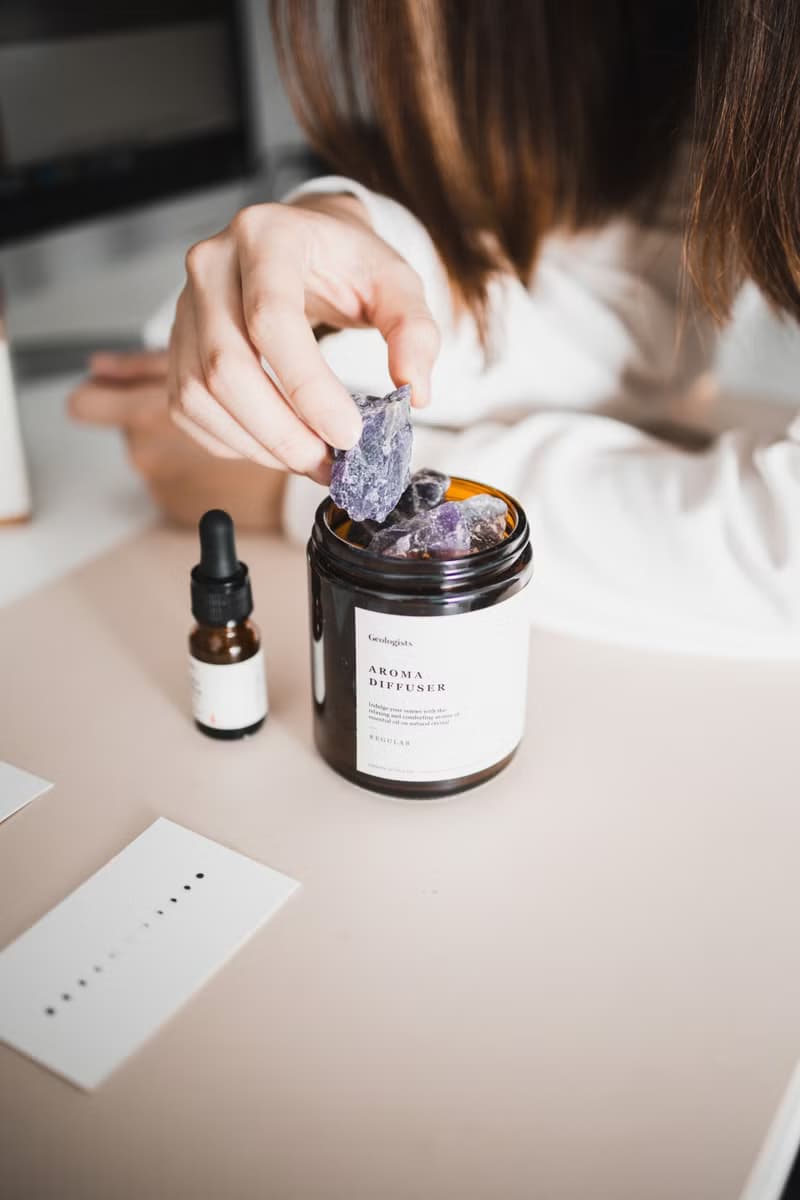 紫水晶 水晶擴香器  | 開運小物