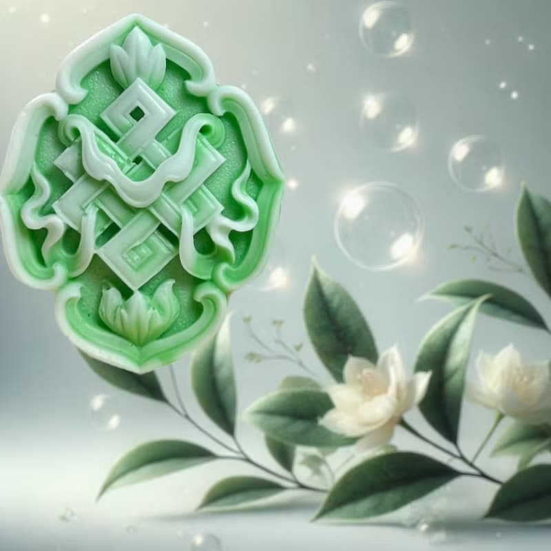 八寶福佑手工皂 (四) 融合精油香氛  提供溫和滋潤與祥和感受