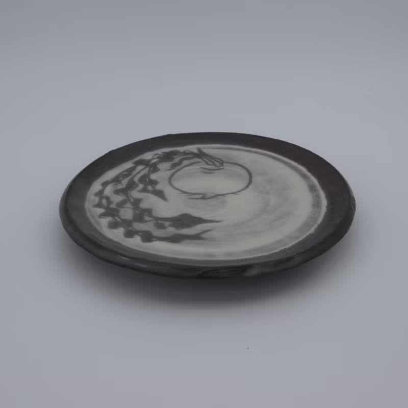 カブのお皿とマグカップ