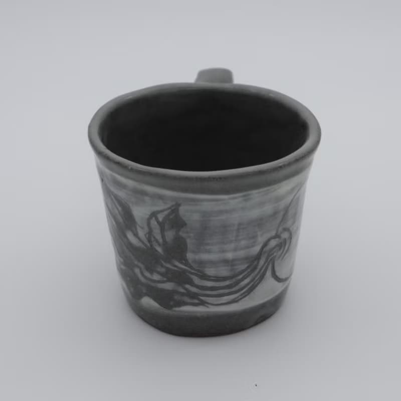 カブのお皿とマグカップ