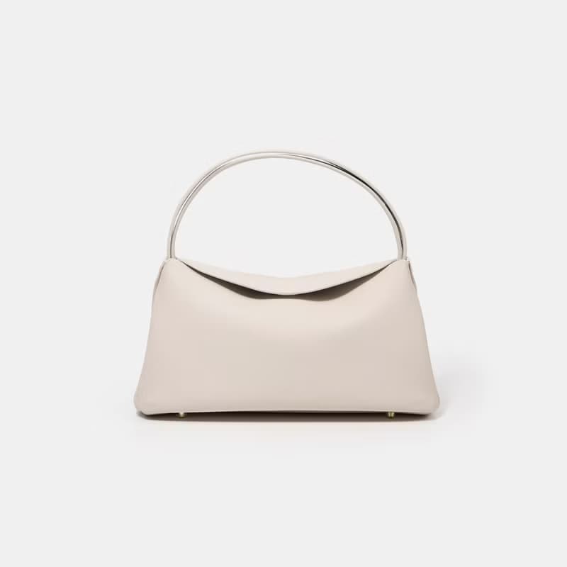 Two-Tone Hobo 玉米基純素皮革 手提包 側背包 灰色