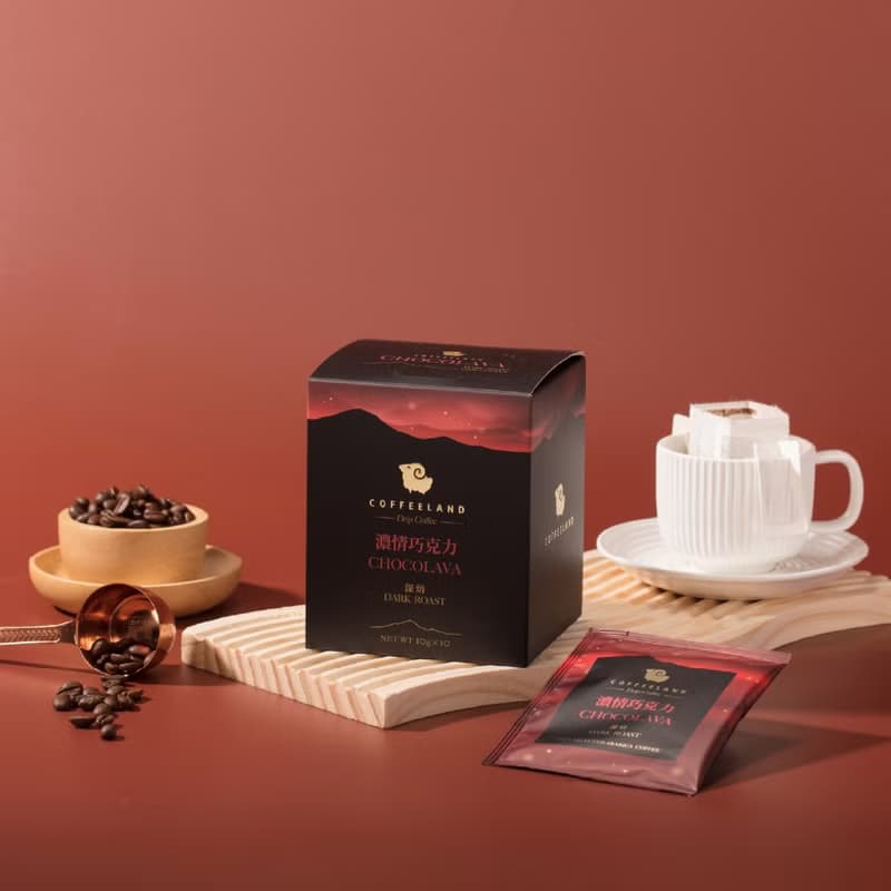 COFFEELAND | 濃情巧克力 - 濾掛咖啡金萃風味(深焙)(10g*10入/盒