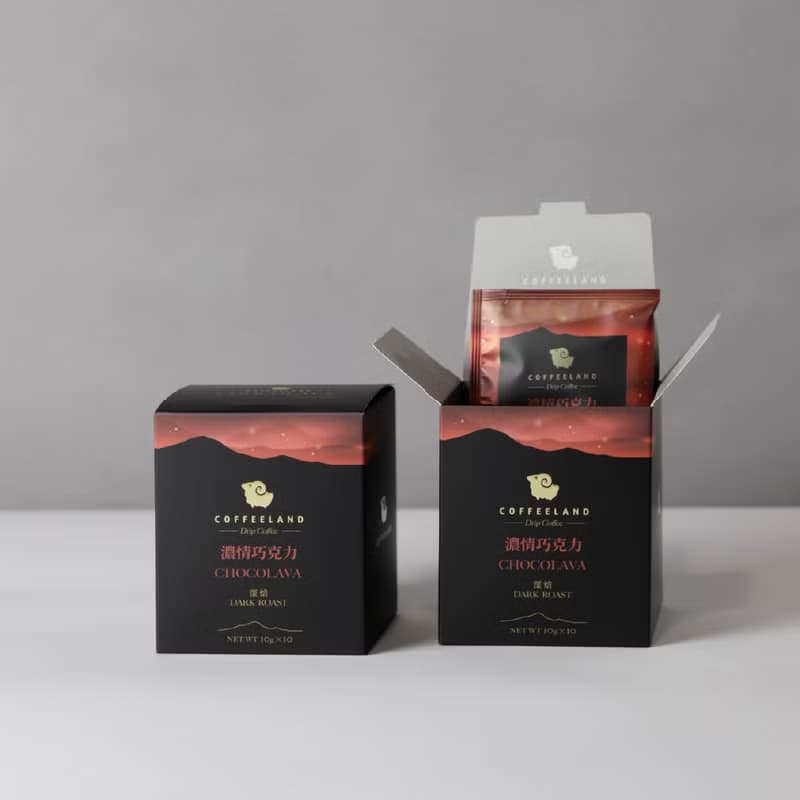 COFFEELAND | 濃情巧克力 - 濾掛咖啡金萃風味(深焙)(10g*10入/盒