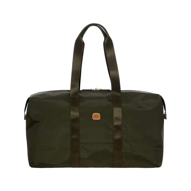 【BRIC' S】X-Bag 2合1摺疊旅行袋(大)- 橄欖綠