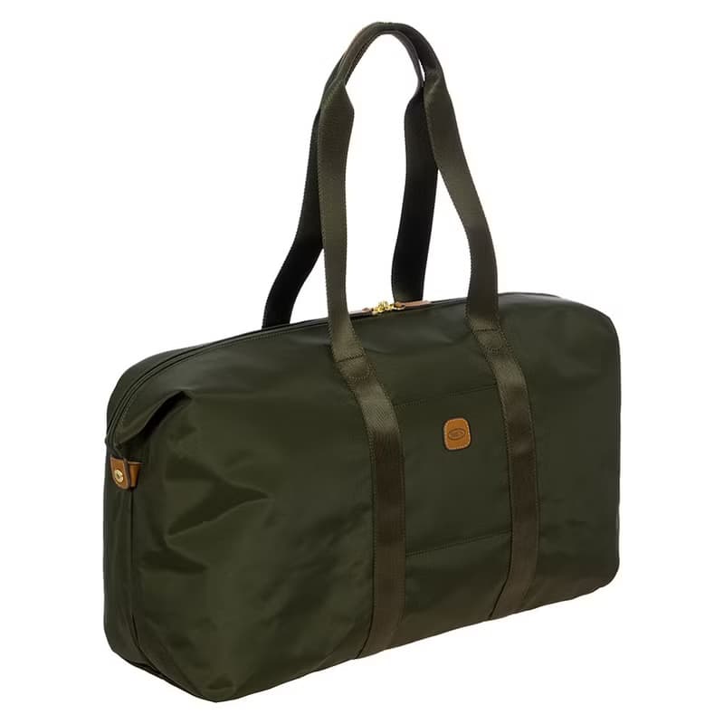 【BRIC' S】X-Bag 2合1摺疊旅行袋(大)- 橄欖綠