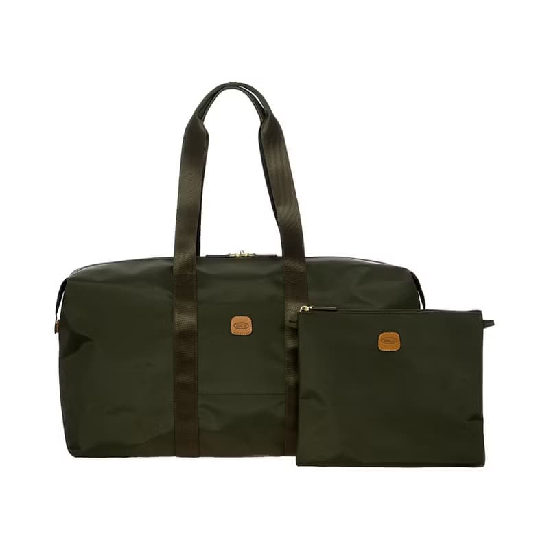 【BRIC' S】X-Bag 2合1摺疊旅行袋(大)- 橄欖綠
