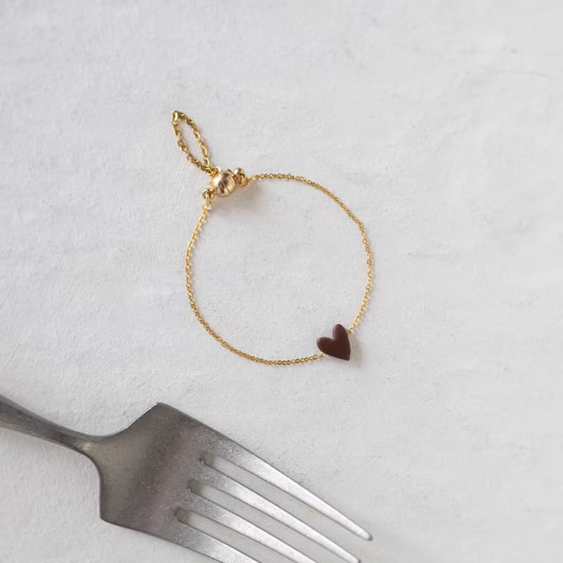 小小愛心  / 巧克力 / 磁吸式手鍊 / 不鏽鋼304