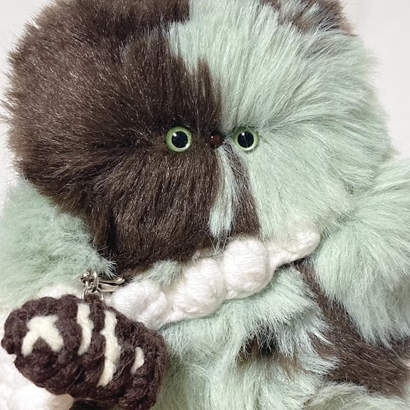 Mint Choco Monster Keyring Doll