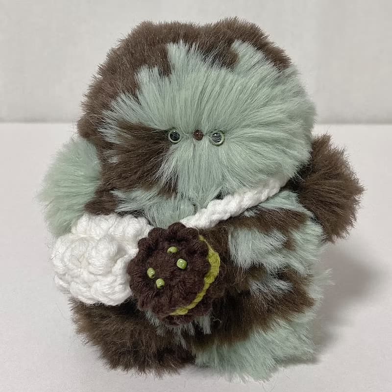 Mint Choco Monster Keyring Doll